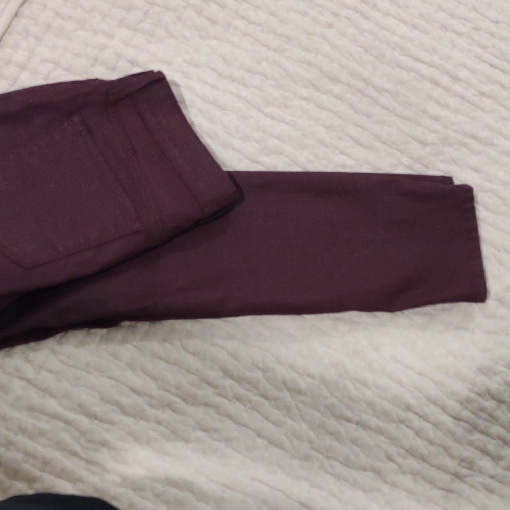 Nydj coated skinny pant